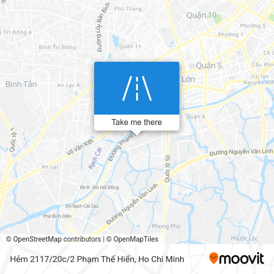 Hẻm 2117/20c/2 Phạm Thế Hiển map