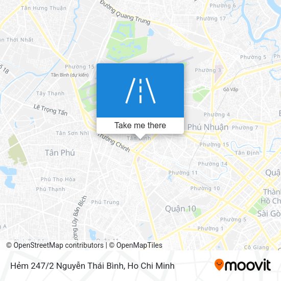 Hẻm 247/2 Nguyễn Thái Bình map