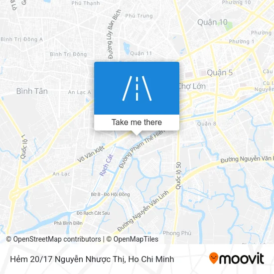 Hẻm 20/17 Nguyễn Nhược Thị map