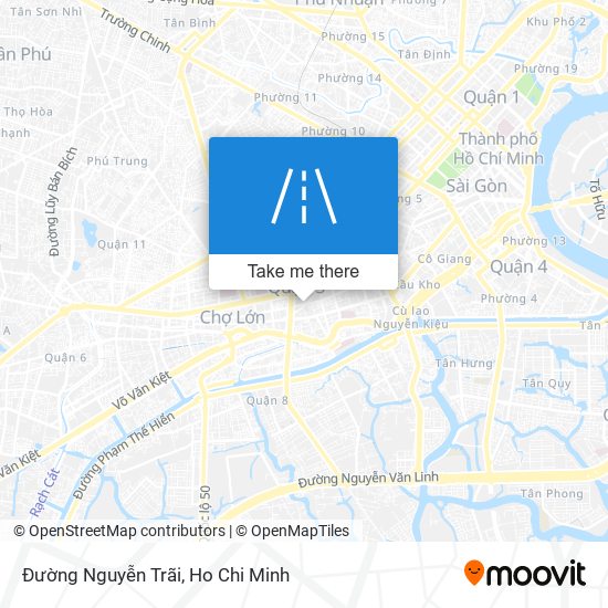 Đường Nguyễn Trãi map