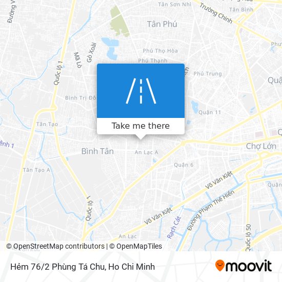 Hẻm 76/2 Phùng Tá Chu map