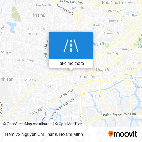 Hẻm 72 Nguyễn Chí Thanh map