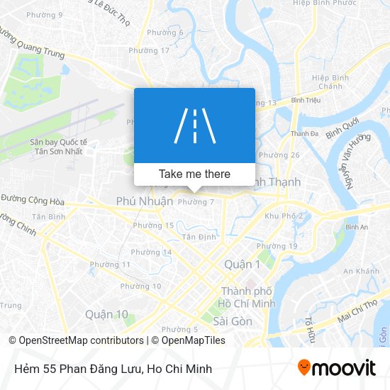 Hẻm 55 Phan Đăng Lưu map