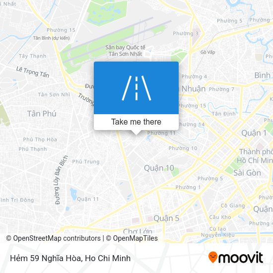 Hẻm 59 Nghĩa Hòa map