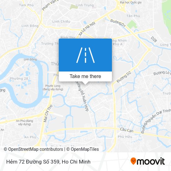 Hẻm 72 Đường Số 359 map