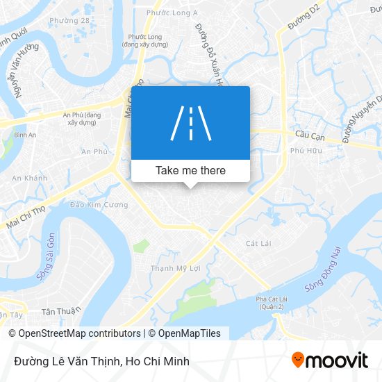 Đường Lê Văn Thịnh map