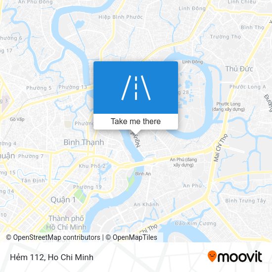 Hẻm 112 map