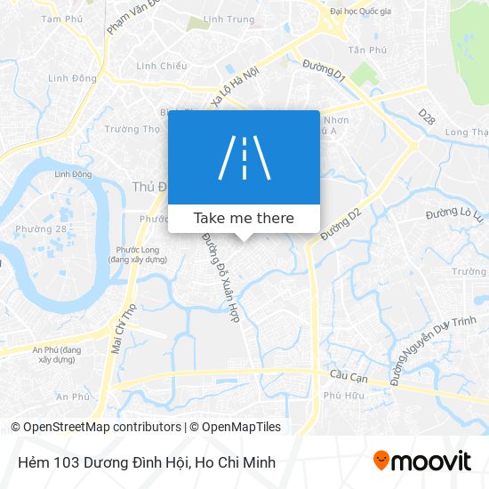 Hẻm 103 Dương Đình Hội map