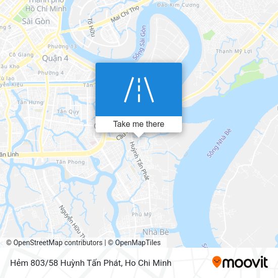 Hẻm 803/58 Huỳnh Tấn Phát map