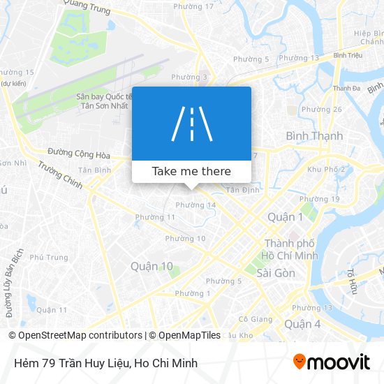 Hẻm 79 Trần Huy Liệu map