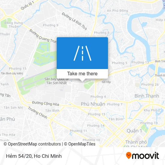 Hẻm 54/20 map