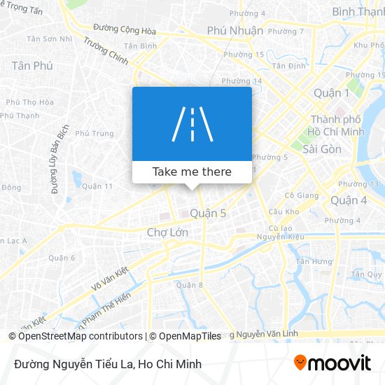 Đường Nguyễn Tiểu La map