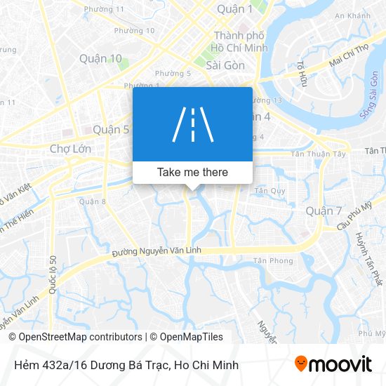 Hẻm 432a/16 Dương Bá Trạc map