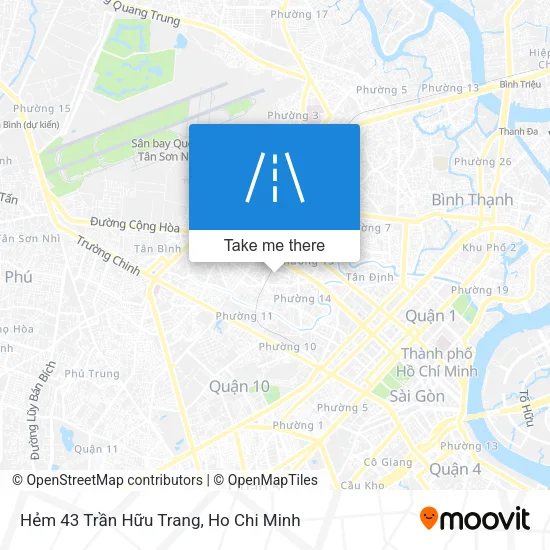 Hẻm 43 Trần Hữu Trang map
