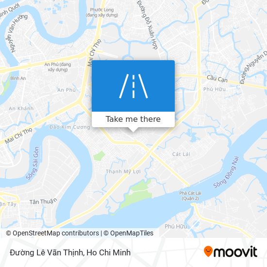 Đường Lê Vãn Thịnh map