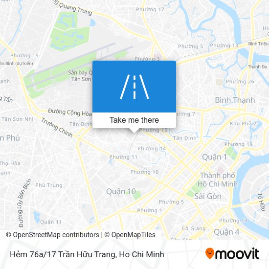 Hẻm 76a/17 Trần Hữu Trang map