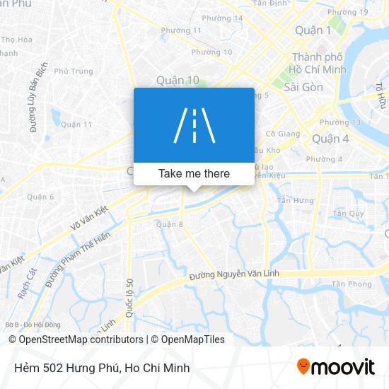 Hẻm 502 Hưng Phú map