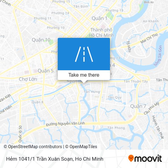 Hẻm 1041/1 Trần Xuân Soạn map