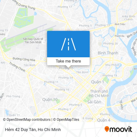 Hẻm 42 Duy Tân map