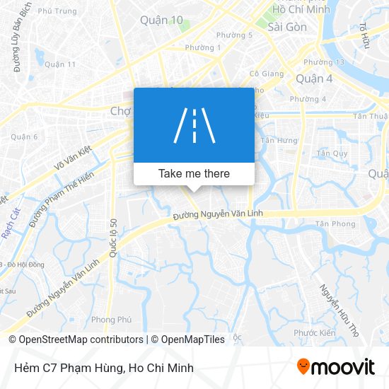 Hẻm C7 Phạm Hùng map