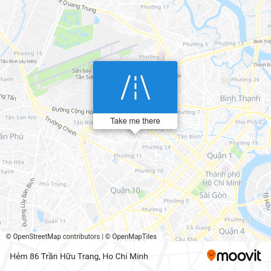 Hẻm 86 Trần Hữu Trang map