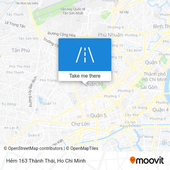 Hẻm 163 Thành Thái map