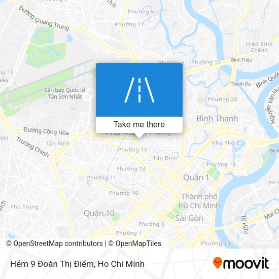 Hẻm 9 Đoàn Thị Điểm map