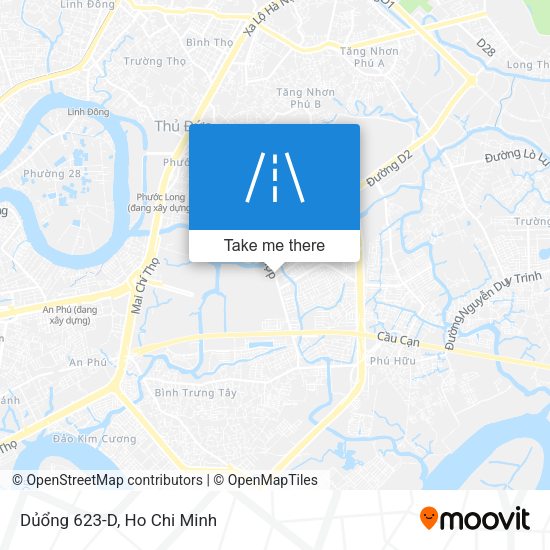 Dủổng 623-D map