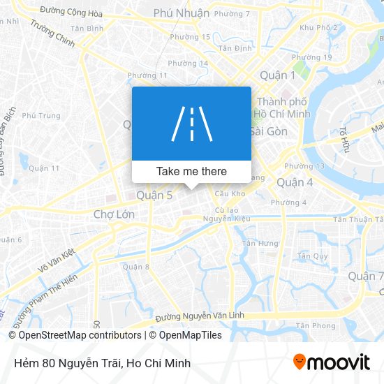 Hẻm 80 Nguyễn Trãi map