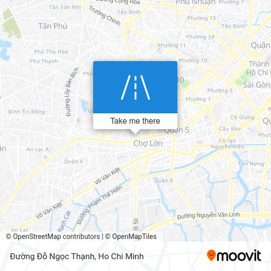Đường Đỗ Ngọc Thạnh map