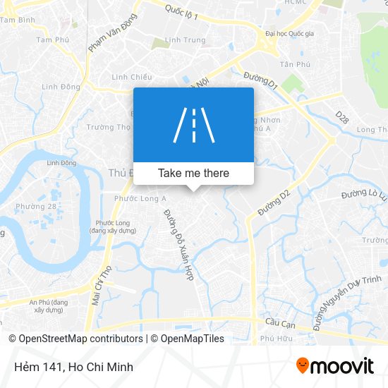 Hẻm 141 map