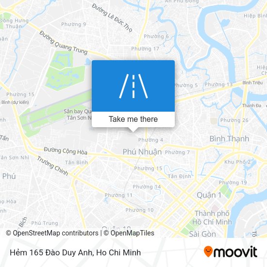 Hẻm 165 Đào Duy Anh map