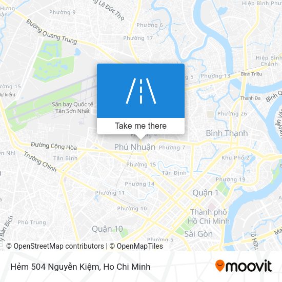 Hẻm 504 Nguyễn Kiệm map