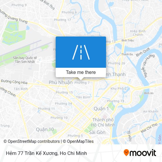 Hẻm 77 Trần Kế Xương map