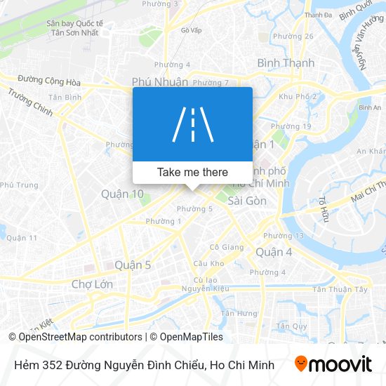Hẻm 352 Đường Nguyễn Ðình Chiểu map