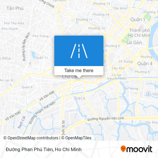 Đường Phan Phú Tiên map