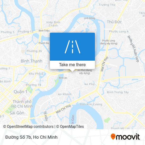 Đường Số 7b map
