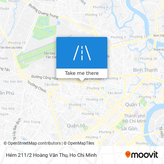 Hẻm 211/2 Hoàng Văn Thụ map