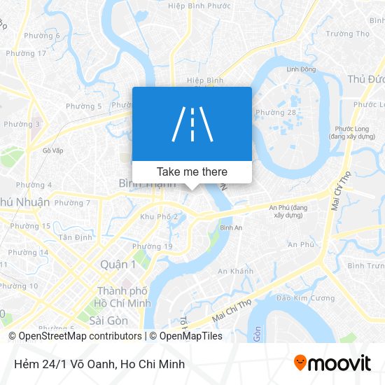 Hẻm 24/1 Võ Oanh map