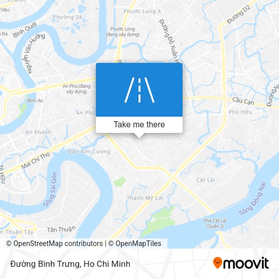 Đường Bình Trưng map
