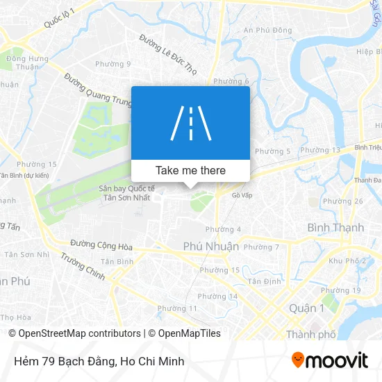 Hẻm 79 Bạch Đằng map