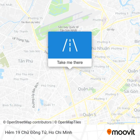 Hẻm 19 Chử Đồng Tử map