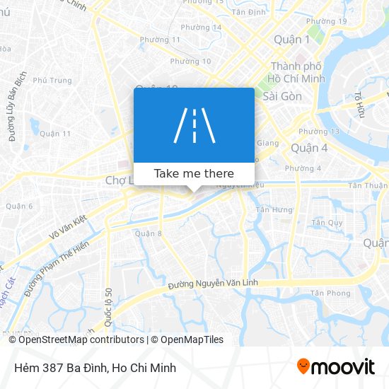 Hẻm 387 Ba Đình map