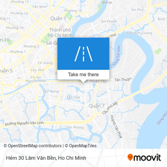 Hẻm 30 Lâm Văn Bền map