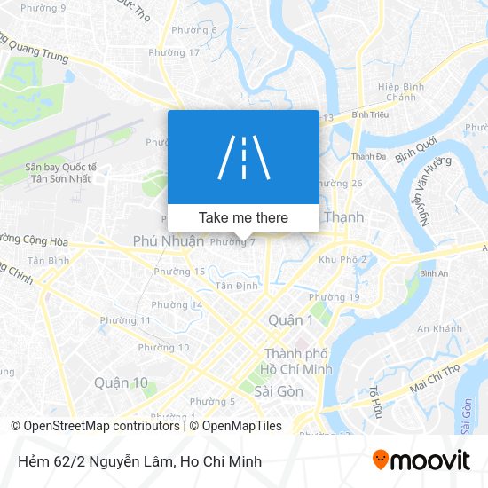 Hẻm 62/2 Nguyễn Lâm map
