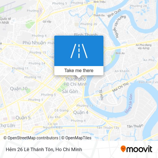 Hẻm 26 Lê Thánh Tôn map