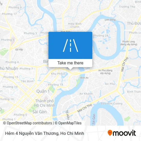Hẻm 4 Nguyễn Văn Thương map