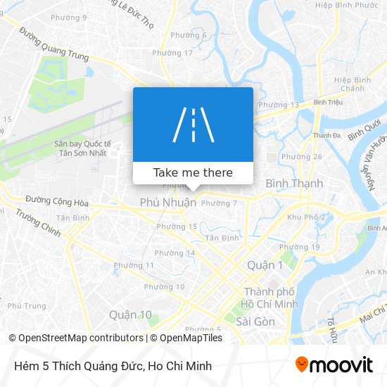 Hẻm 5 Thích Quảng Đức map