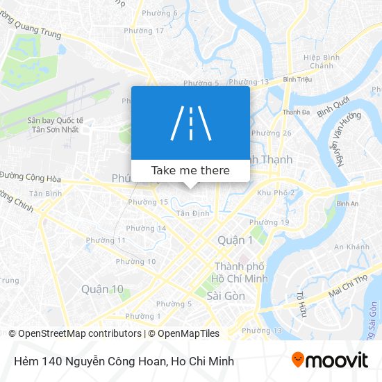 Hẻm 140 Nguyễn Công Hoan map