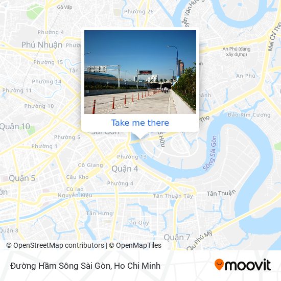 Đường Hầm Sông Sài Gòn map